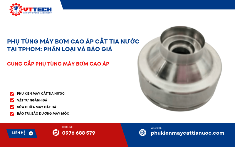 Kiểm tra phụ tùng máy bơm cao áp trước khi lắp đặ