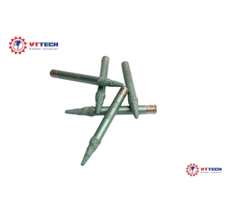 Mũi điêu khắc granite 12*4*40