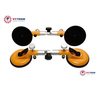 Mặt hít đá đôi đa năng vàng