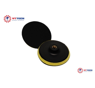 Đế nhựa gắn  nỉ đánh bóng 