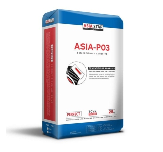 Keo ASIA-PO3 (Cementitious adhesive) 25Kg